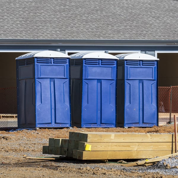 what is the maximum capacity for a single porta potty in Olmito TX